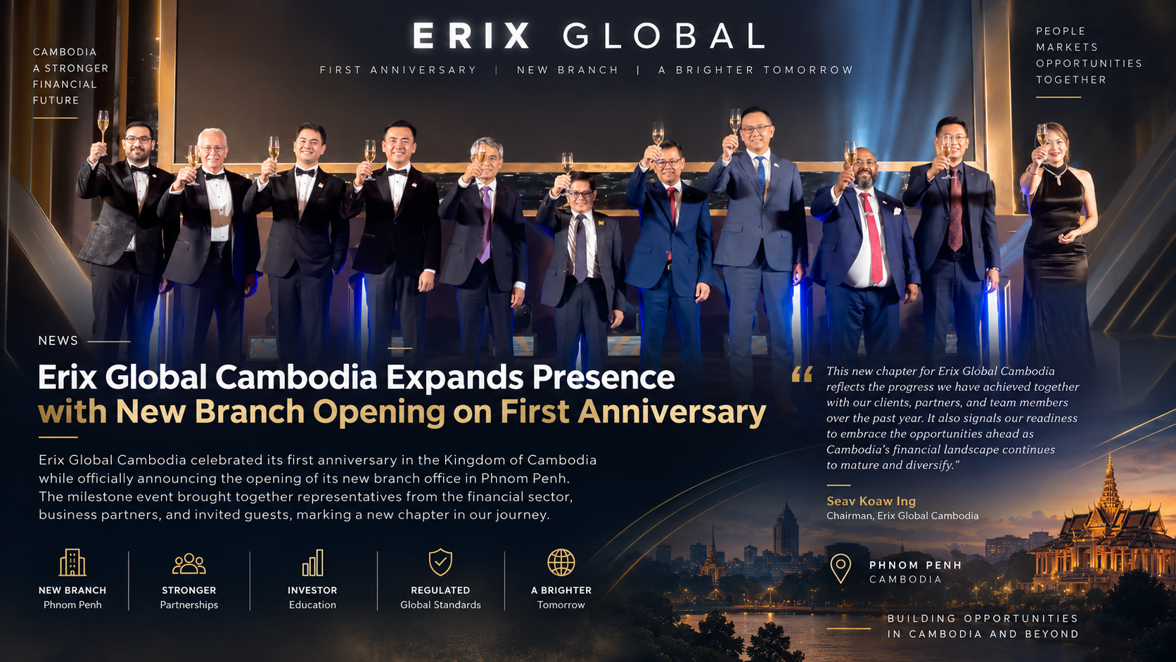 Erix Global Cambodia Anniversary